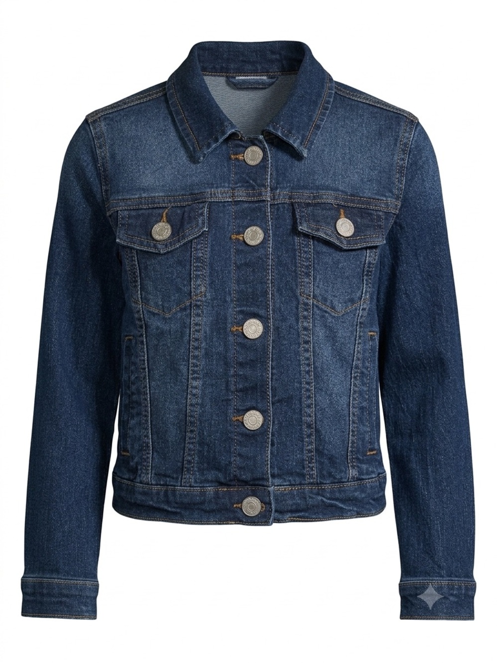 Kids Classic Dark Blue Denim Jacket